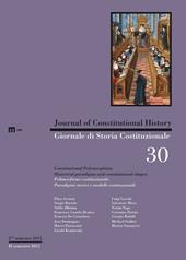 Giornale di storia costituzionale. Ediz. italiana e inglese. Vol. 30