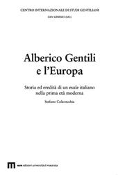 Alberico Gentili e l'Europa