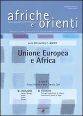Afriche e Orienti (2011) vol. 1-2: Unione Europea e Africa
