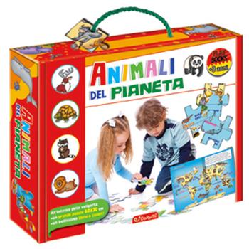 Animali del pianeta. Play books. Ediz. a colori. Con puzzle  - Libro Doremì Junior 2022 | Libraccio.it