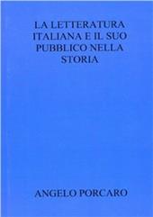 La letteratura italiana e il suo pubblico nella storia