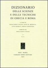 Dizionario delle scienze e delle tecniche di Grecia e Roma