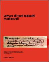 Lettura di testi tedeschi medioevali