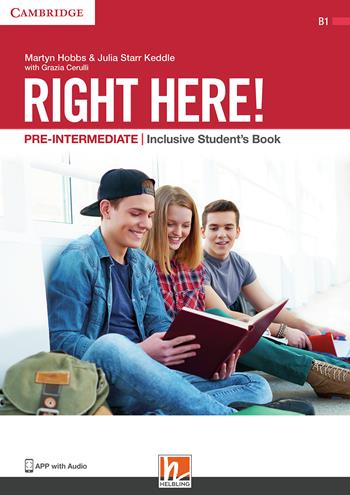 Right here! Pre-intermediate. BES/DSA. Student's book. - Julia Starr Keddle, Martyn Hobbs - Libro Helbling 2019 | Libraccio.it