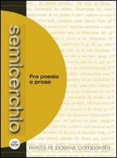 Semicerchio (2014). Vol. 1: Fra poesia e prosa.
