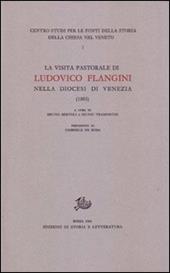 La Visita pastorale di Ludovico Flangini nella diocesi di Venezia (1803)