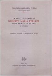 La visita pastorale di Giuseppe Maria Peruzzi nella diocesi di Vicenza (1819-1825)