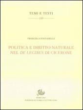 Politica e diritto naturale nel De legibus di Cicerone