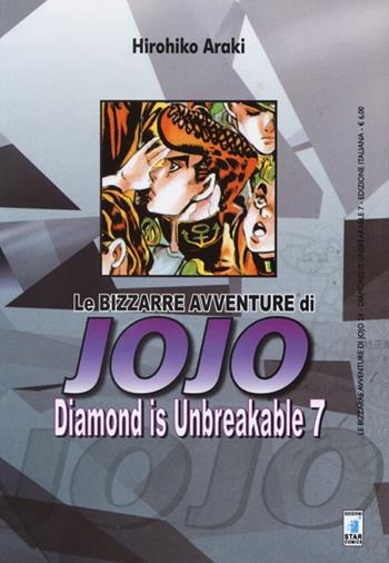 Diamond is unbreakable. Le bizzarre avventure di Jojo. Vol. 7 - Hirohiko Araki - Libro Star Comics 2013, Le bizzarre avventure di Jojo | Libraccio.it