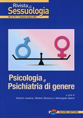 Rivista di sessuologia (2023). Vol. 47: Psicologia e psichiatria di genere