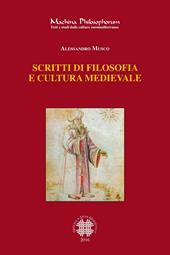 Scritti di filosofia e cultura medievale