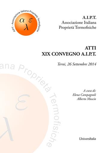 Atti 20° Convegno A.I.P.T. (Terni, 26 settembre 2014)  - Libro Universitalia 2015 | Libraccio.it