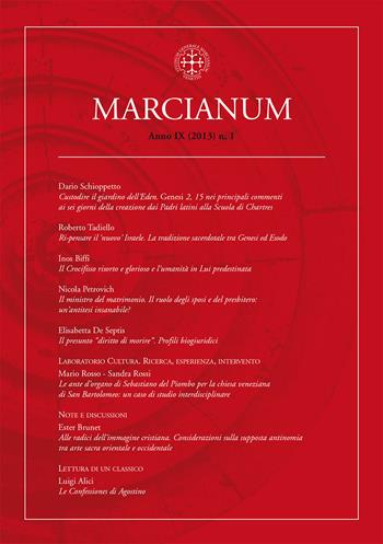 Marcianum (2013). Vol. 1  - Libro Marcianum Press 2013 | Libraccio.it