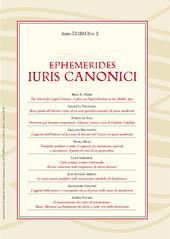 Ephemerides Iuris canonici (2013). Vol. 2
