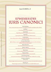 Ephemerides Iuris canonici (2023). Vol. 2