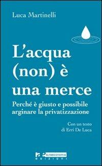 L' acqua (non) è una merce. Perché è giusto e possibile arginare la privatizzazione - Luca Martinelli - Libro Altreconomia 2011 | Libraccio.it