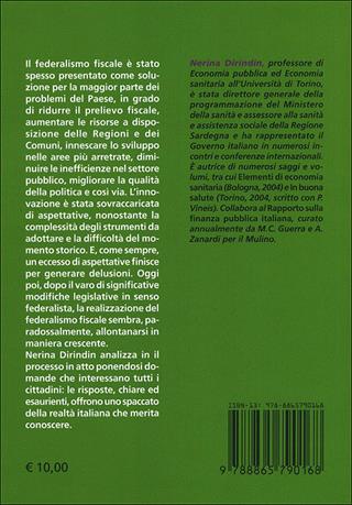 Dieci domande sul federalismo fiscale - Nerina Dirindin - Libro EGA-Edizioni Gruppo Abele 2011, I ricci | Libraccio.it