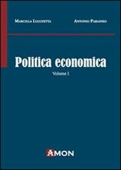 Politica economica. Vol. 1