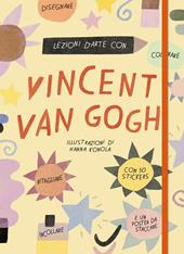 Lezioni d'arte con Vincent Van Gogh. Ediz. a colori. Con Poster. Con Adesivi