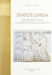 Stato e Chiesa nel Regno d'Italia al tempo di Ludovico II (844-875)