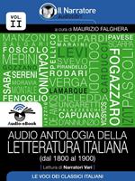 Audio antologia della letteratura italiana. Vol. 2