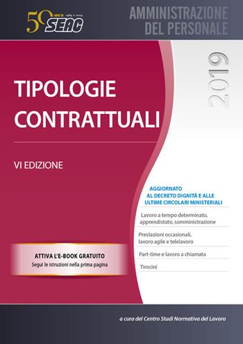 Tipologie contrattuali  - Libro Seac 2019 | Libraccio.it