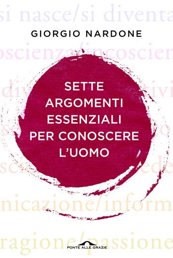 Sette argomenti essenziali per conoscere l'uomo - Giorgio Nardone - Libro Ponte alle Grazie 2017, Terapia in tempi brevi | Libraccio.it