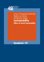 Sustainability. Pillar of social sustainability