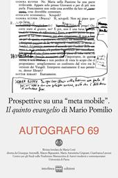 Autografo (2023). Vol. 69: Prospettive su una «meta mobile». Il quinto evangelio di Mario Pomilio