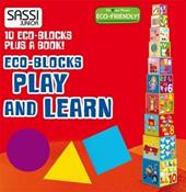 Play and learn. Numbers, shapes, colors, animals. Eco-blocks. Ediz. a colori. Con libretto