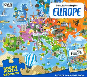 Europe. Travel, learn and explore. Con puzzle. Ediz. a colori - Giulia Pesavento, Alberto Borgo - Libro Sassi 2019, Science | Libraccio.it