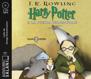 Harry Potter e la pietra filosofale letto da Giorgio Scaramuzzino. Audiolibro. 2 CD Audio formato MP3. Vol. 1 - J. K. Rowling - Libro Salani 2015, Audiolibri | Libraccio.it