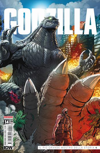 Godzilla. Vol. 14: Il più grande mostro della storia 4 - Jason Ciaramella, Tracy Marsh, Eric Powell - Libro SaldaPress 2021 | Libraccio.it