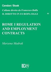 Rome I regulation and employment contracts