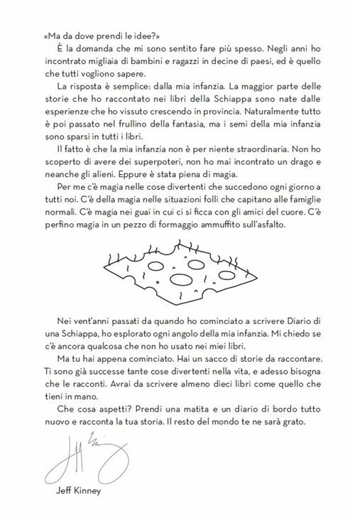 Diario di una Schiappa - Ed. Speciale con Formaggio - Diario di una Schiappa  - sito Ufficiale - Editrice Il Castoro