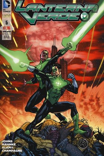 Lanterna verde. Vol. 5  - Libro Lion 2016, DC Comics | Libraccio.it
