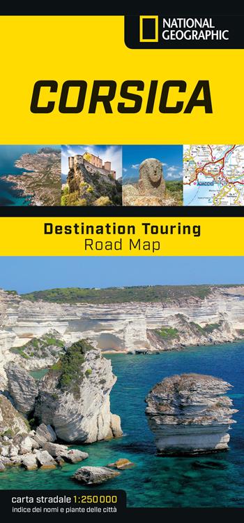 Corsica. Destination Touring. Road map 1:250.000  - Libro Libreria Geografica 2024, Destination Touring. Road map | Libraccio.it