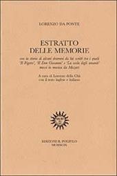 Estratto delle memorie (1819)