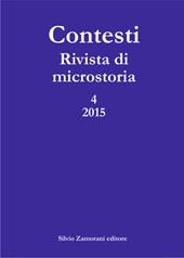 Contesti. Rivista di microstoria (2015). Vol. 4