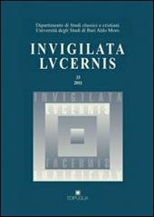 Invigilata Lucernis. Vol. 33