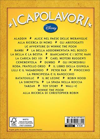 Pinocchio. Ediz. illustrata  - Libro Disney Libri 2001, I capolavori Disney | Libraccio.it