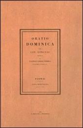 Oratio dominica (rist. anast. 1806)