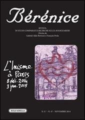 Bérénice. L'Inisme à Paris (8 déc. 2014-3 jan. 2015). Vol. 47