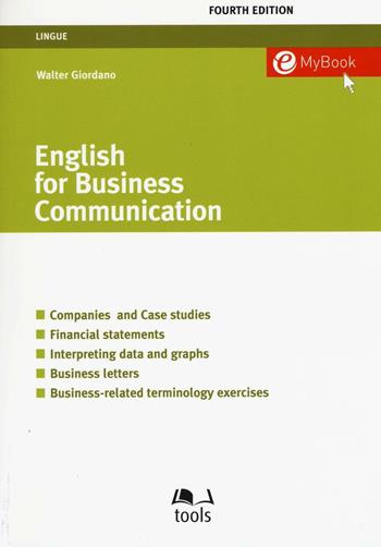 English for business communication - Walter Giordano - Libro EGEA Tools 2016, Lingue | Libraccio.it