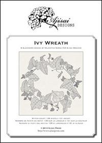Ivy Wreath. A blackwork design - Valentina Sardu - Libro Marcovalerio 2014, Ajisai Blackwork | Libraccio.it
