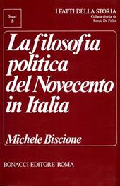 La filosofia politica del Novecento in Italia