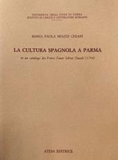 La cultura spagnola a Parma in un catalogo dei Frères Faure librai ducali (1794)