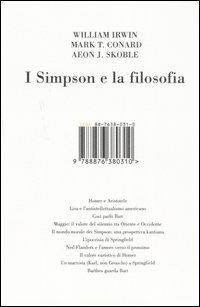 I Simpson e la filosofia - William Irwin, Mark T. Conard, Aeon J. Skoble - Libro I Libri di Isbn/Guidemoizzi 2005 | Libraccio.it