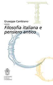 Filosofia italiana e pensiero antico