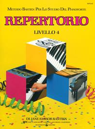 Repertorio. 4° livello - James Bastien - Libro Rugginenti 2019, Metodo Bastien per lo studio del pianof. | Libraccio.it